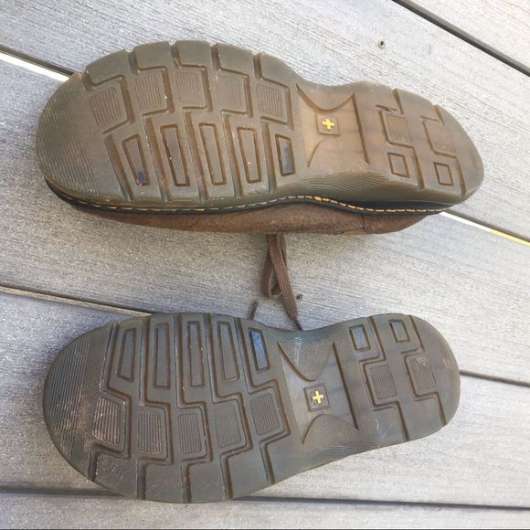 Dr. Martens John Brown Leather 5 Eye Shoes - Picture 3 of 7